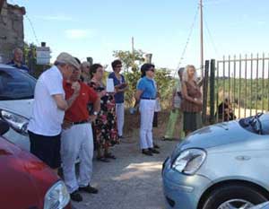 I fedeli all'Eremo 