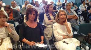 La senatrice Laura Allegrini e Maria Gabriela Grassini