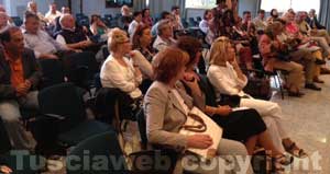 Il pubblico all'incontro di Marini