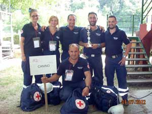 La squadra di Canino terza alla gara regionale