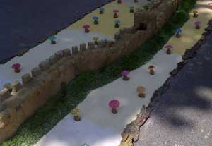 Le immagini dell'infiorata di Grotte Santo Stefano