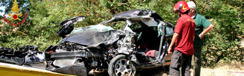 Il grave incidente sulla Tarquiniese