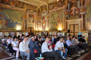Il workshop a palazzo dei Priori