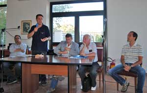 Marini, Porciani, Ubertini, Capoccioni e Micci a Grotte Santo Stefano