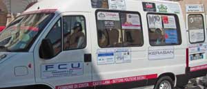 Il pulmino per il trasporto dei disabili
