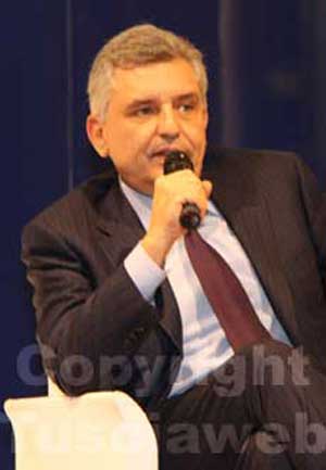 Il nuovo presidente Maurizio Stirpe
