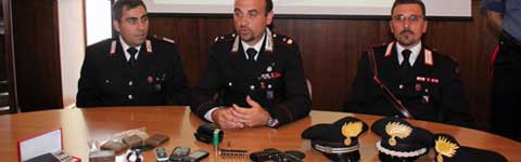I carabinieri illustrano i dettagli dell'operazione New Generation