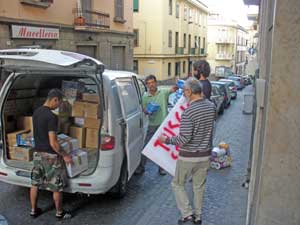 Tuscia solidale in partenza per l'Emilia
