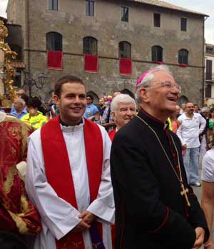 Il vescovo Benedetto Tuzia