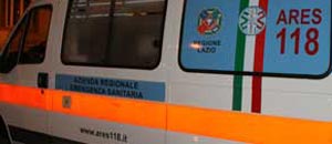 L'autoambulanza del 118