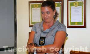 L'assistente capo Nadia Amandolia