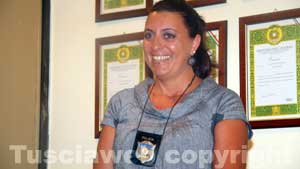 L'assistente capo Nadia Amandolia