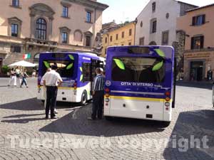 I tre nuovi bus elettrici
