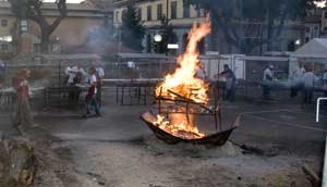 La sagra della carne maremmana a Monte Romano