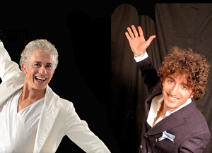 Raffaele Paganini e Samuel Peron in "Unica passione"