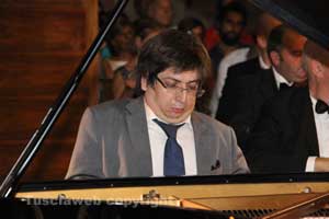 L'esibizione del maestro Ramin Bahrami