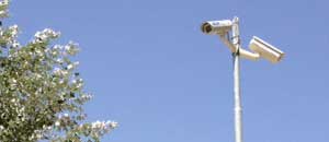 Le videocamere installate al Bullicame