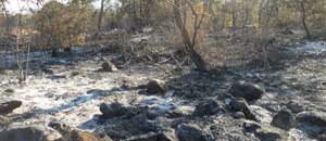 L'incendio sulla Commenda-Cassetta