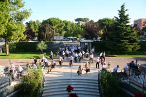 I Testimoni di Geova all'assemblea romana