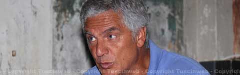 Il presidente del Sodalizio dei facchini Massimo Mecarini
