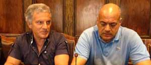 Il presidente del sodalizio Massimo Mecarini e il capofacchino Sandro Rossi