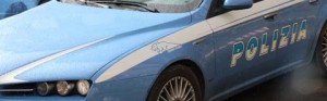 Una pattuglia della polizia