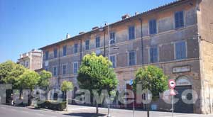 Le case evacuate in via Garibaldi, a Ronciglione