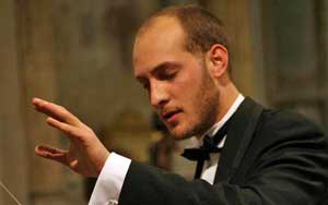 Il giovane maestro Sesto Quatrini