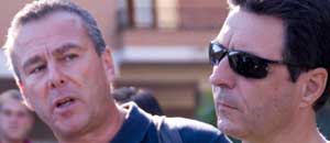 Silvio Cappelli e il sindaco Giulio Marini