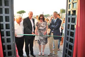 Il taglio del nastro