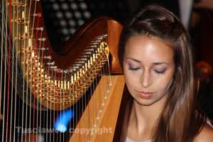 L'arpista Jaclyn Wappel