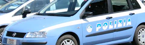 Una pattuglia della polizia