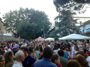 La festa del vino a Vignanello