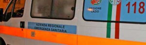 L'ambulanza del 118