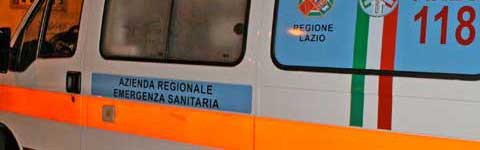 L'ambulanza del 118