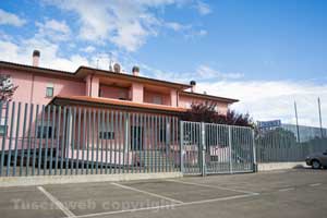 La caserma dei carabinieri di Vasanello