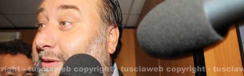 Franco Fiorito in procura a Viterbo