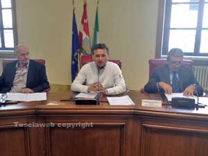 Un'immagine della conferenza sulla Sat