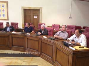 Un'immagine della conferenza sulla Sat