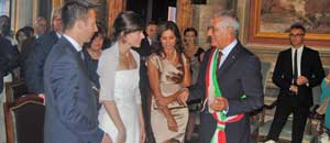 Un momento della celebrazione