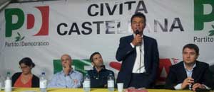 La festa del Pd a Civita Castellana