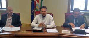 Un'immagine della conferenza sulla Sat