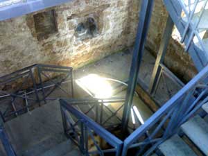 Lo stato di abbandono della necropoli di Castel d'Asso