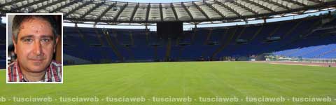 L'Olimpico e nel riquadro Francesco Rossini