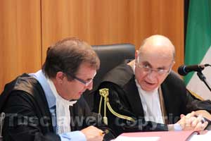 I giudici Maurizio Pacioni ed Eugenio Turco