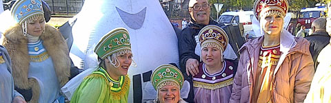 La visita della Confcooperative in Russia