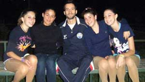 Martina, Alexandra, Alessandro, Susanna e Marika