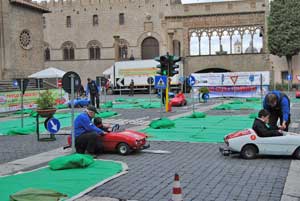Il circuito in piazza San Lorenzo