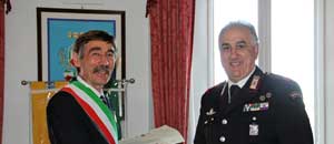 La premiazione dei carabinieri