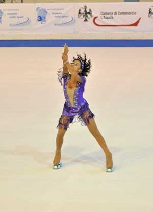 L'atleta Martina Tosini